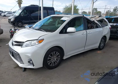 2020 Toyota Sienna Xle from USA, damaged, VIN 5TDYZ3DC0LS034200